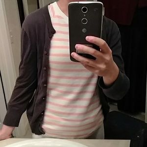 J. Crew M gray cardigan